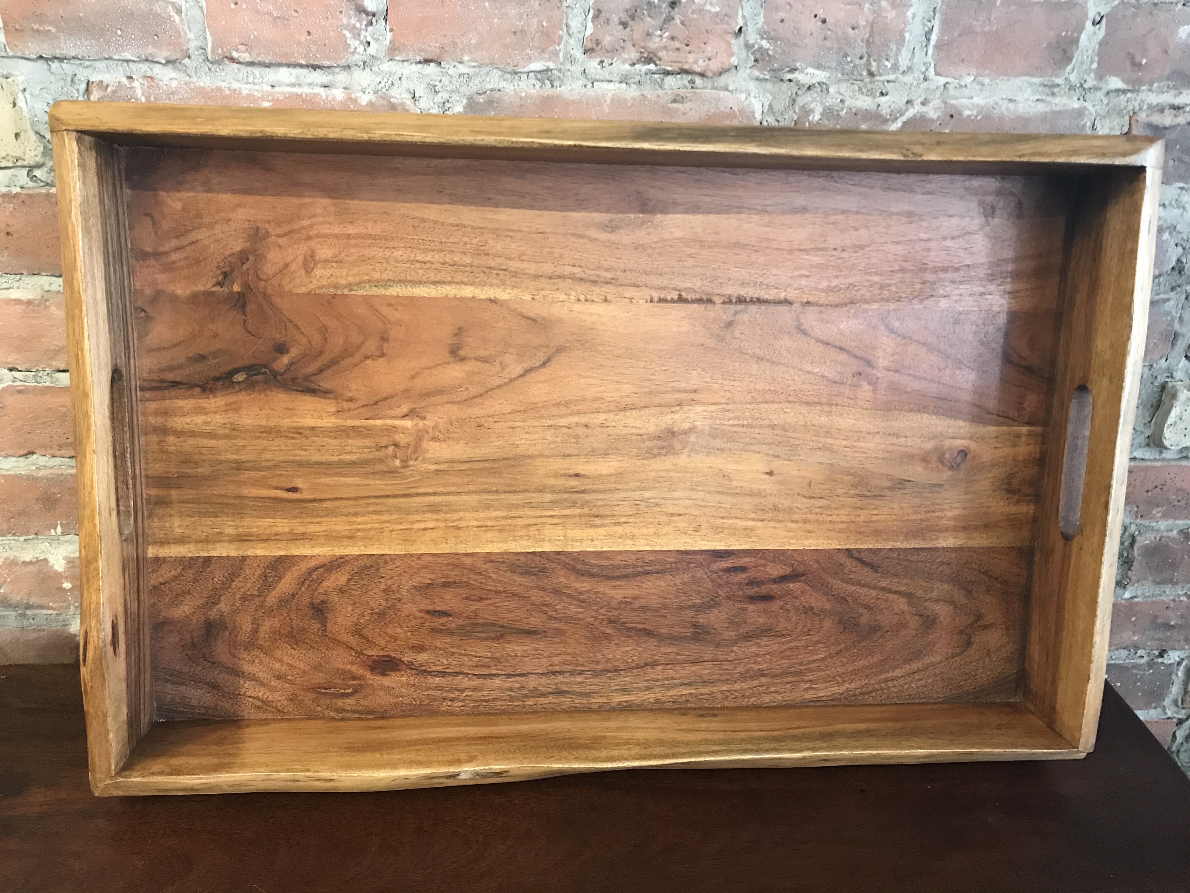WOODEN TRAY - LARGE