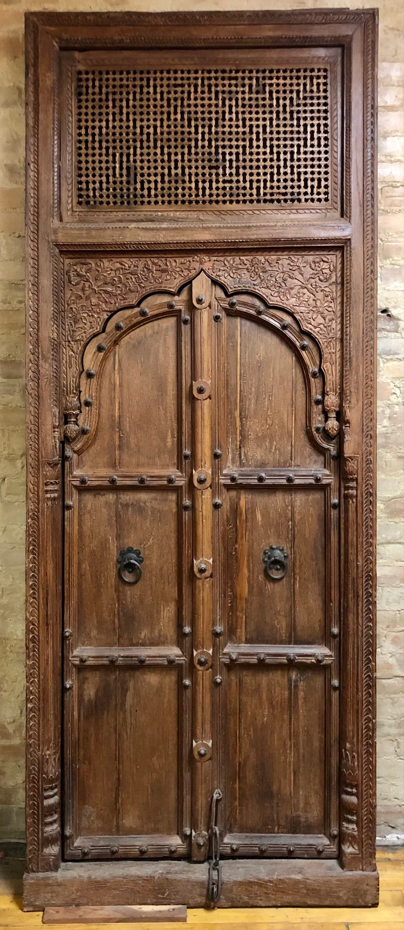 DOOR – VINTAGE ORIGINAL – HAND CARVED