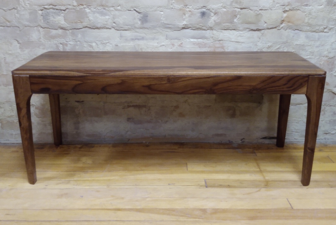 BENCH – ROSEWOOD – TAPERED LEG