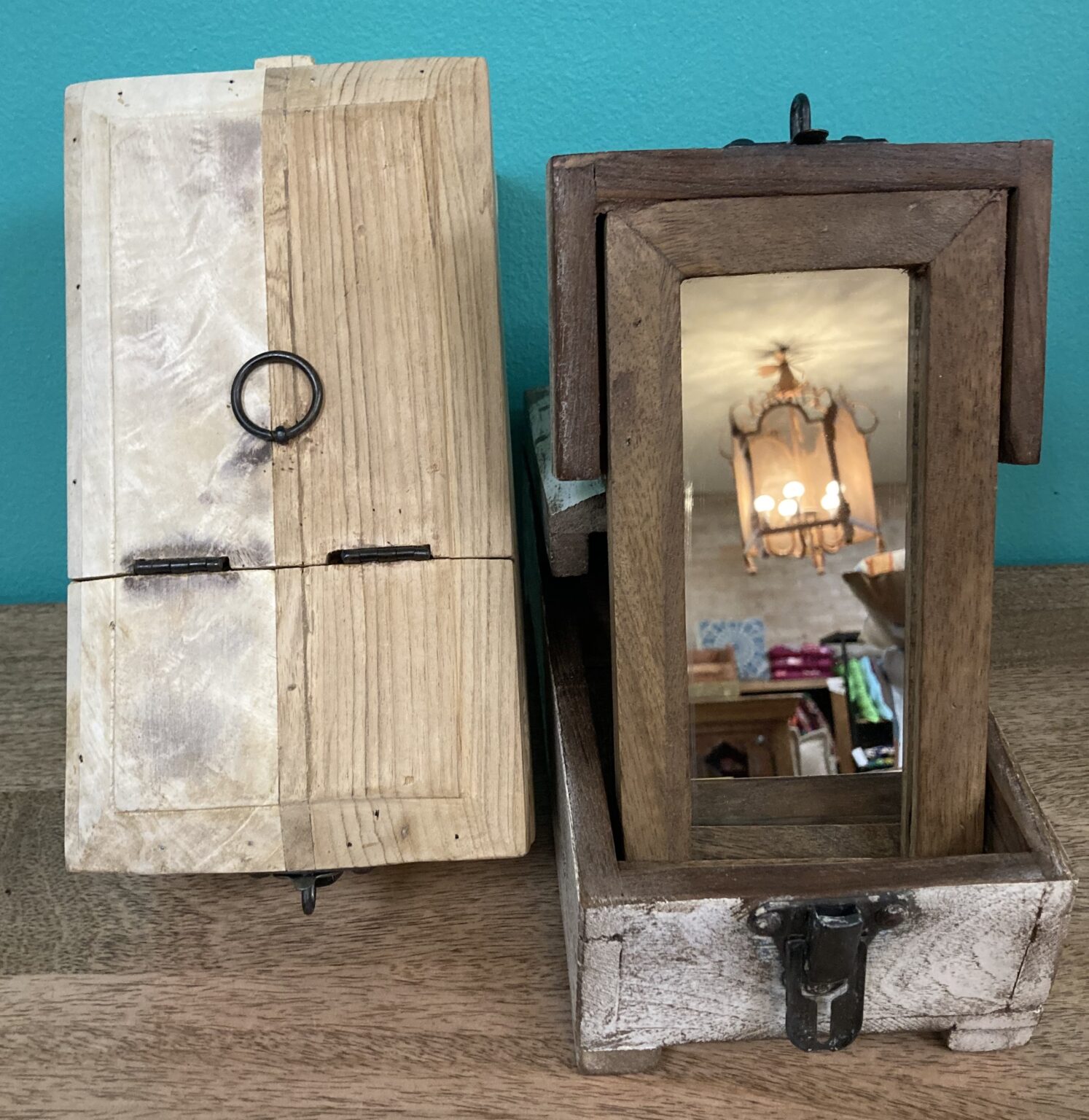 BOX – VINTAGE ORIGINAL – FOLDING / MIRROR
