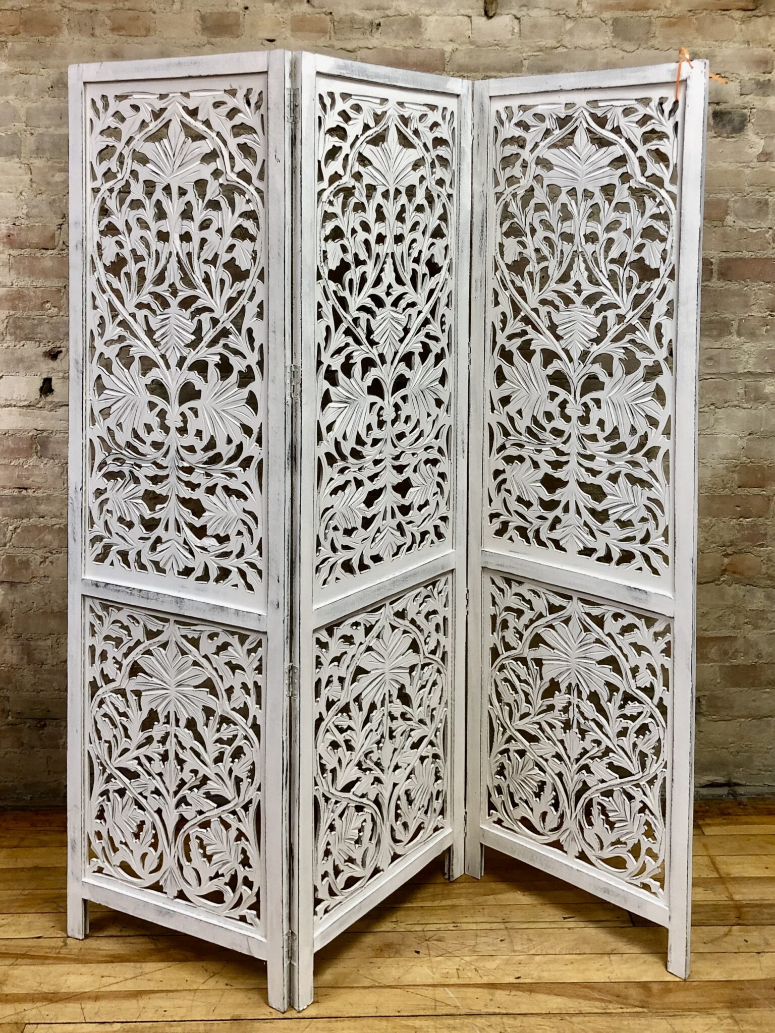 FOLDING SCREEN – THREE PANELS – TREE OF LIFE