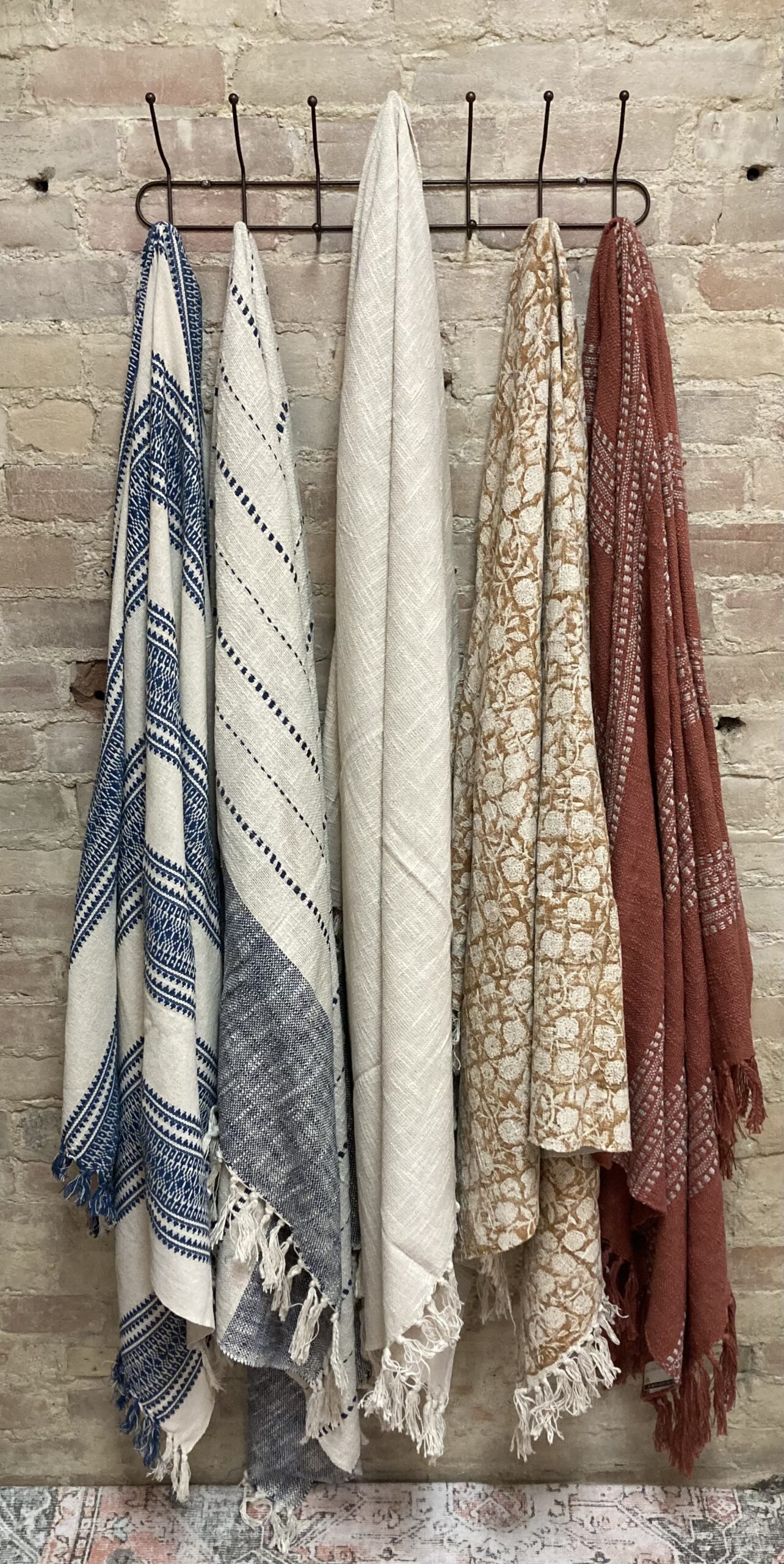 THROW  – 100% COTTON / HAND WOVEN