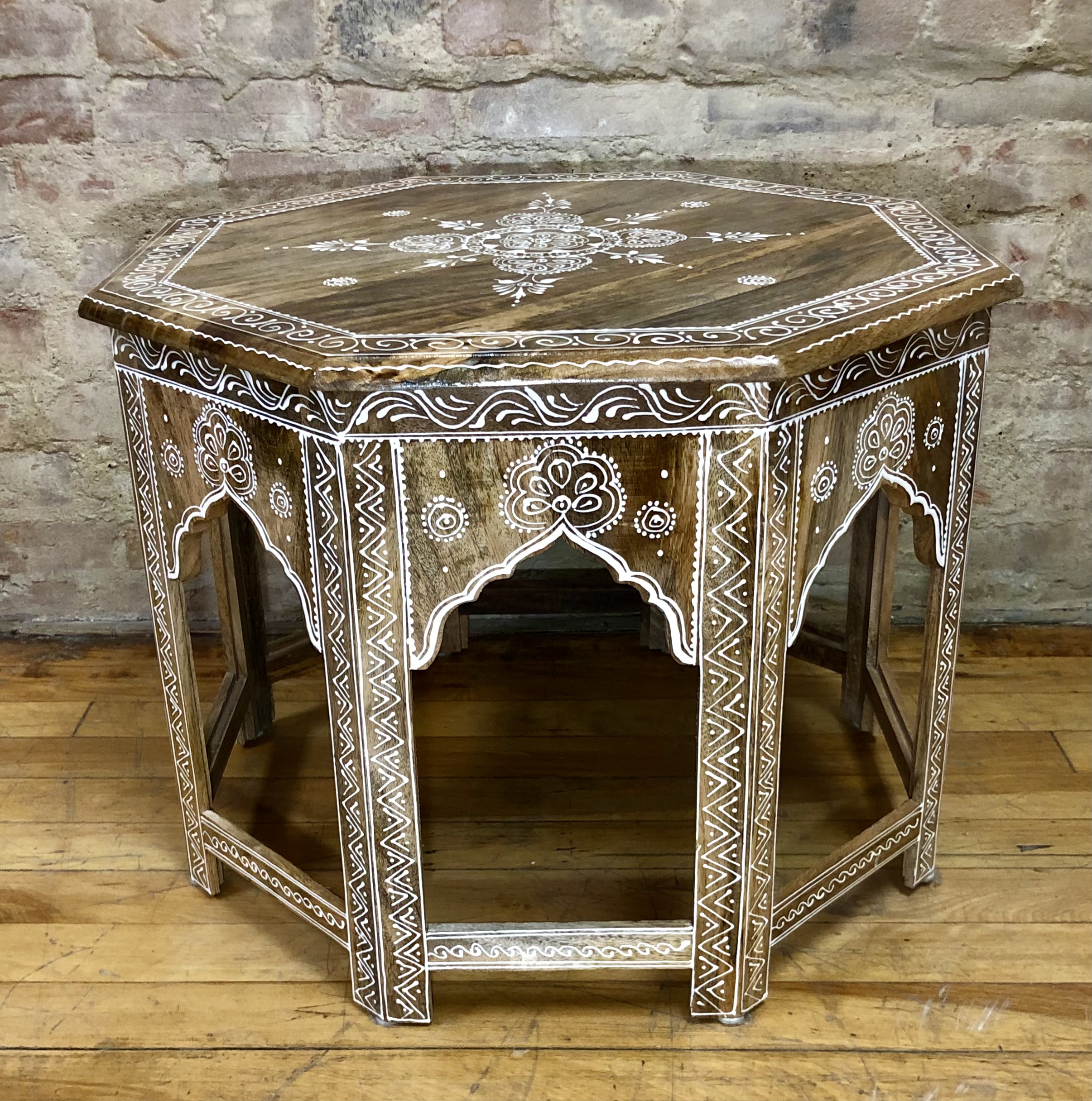COFFE TABLE – HAND  PAINTED