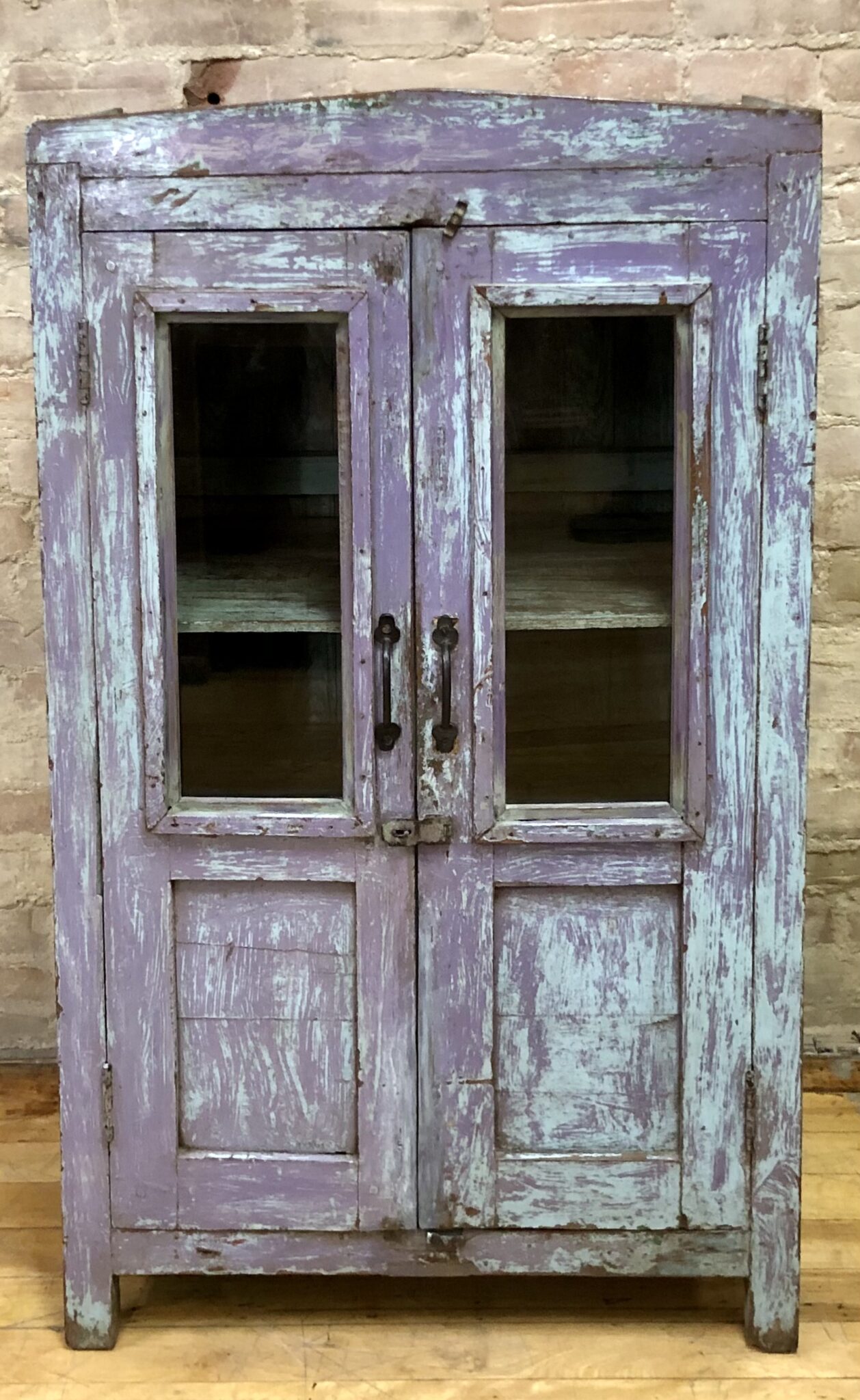 cabinet-vintage-half-glass-doors-haveli-home
