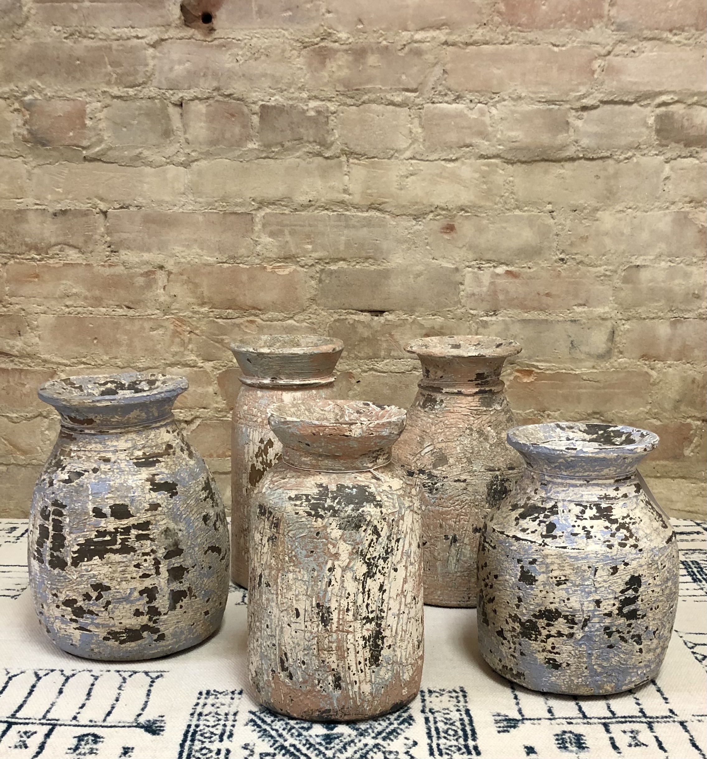 POTS – VINTAGE ORIGINAL – WOOD