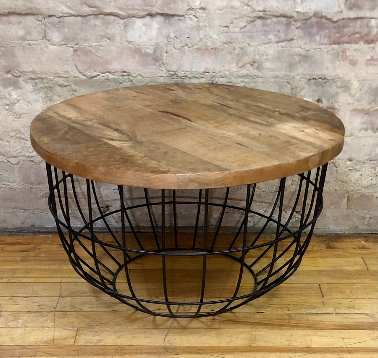COFFEE TABLE – IRON GRID – SMALL