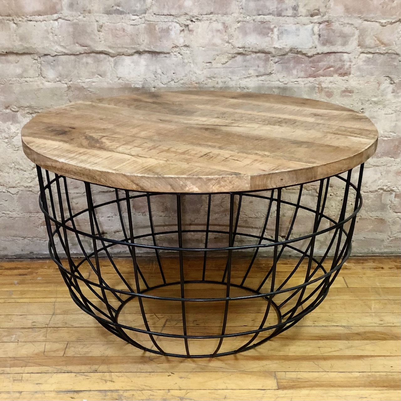 COFFEE TABLE – IRON GRID – LARGE