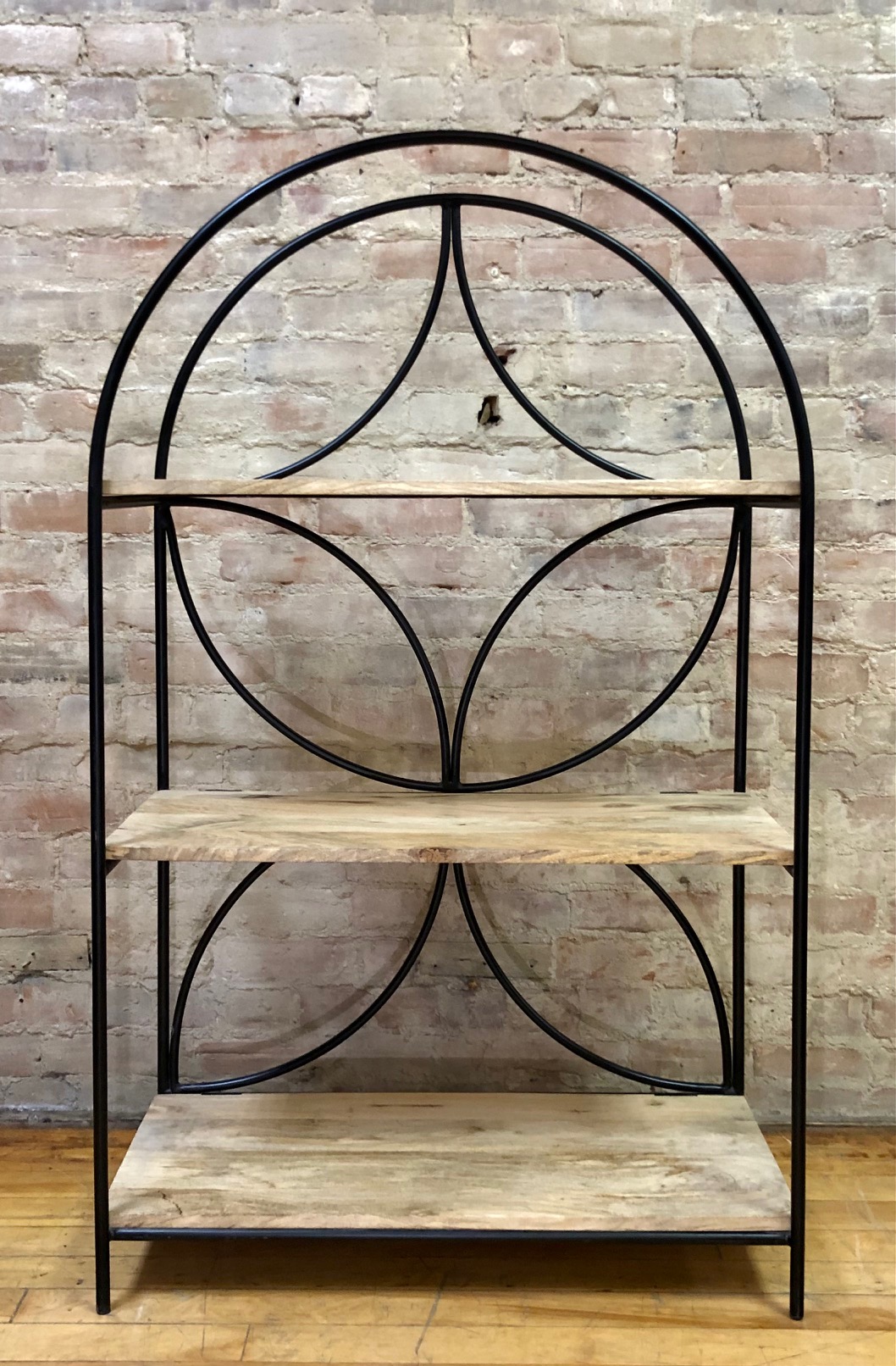 BOOK UNIT – IRON FRAME / THREE SHELVES – LARGE