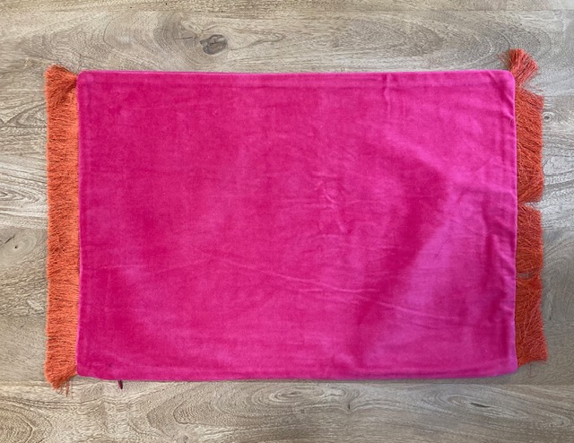 PILLOW – VELVET WITH FRINGE