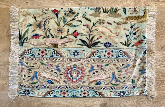 PILLOW –  VELVET – FLORAL GARDEN PRINT